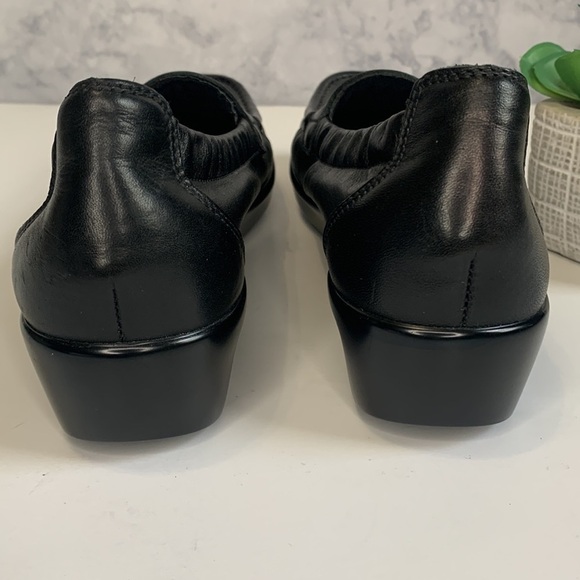 New SAS Weave black leather Slip On moccasin Loafer # B9117427 - Picture 6 of 9